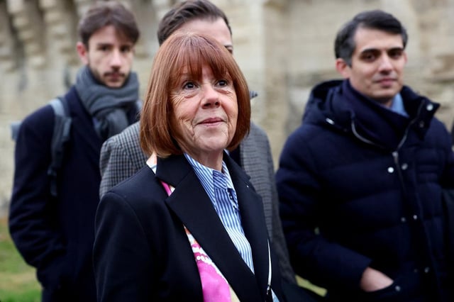 Gisèle Pelicot le 19 décembre 2024, à Avignon, le jour du verdict.