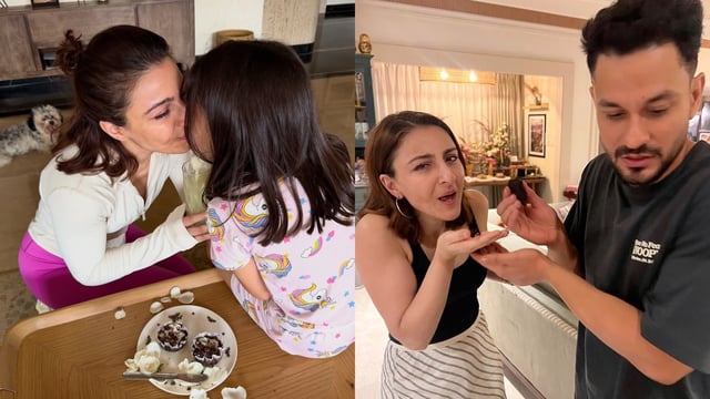 Inside Soha Ali Khan's birthday bash