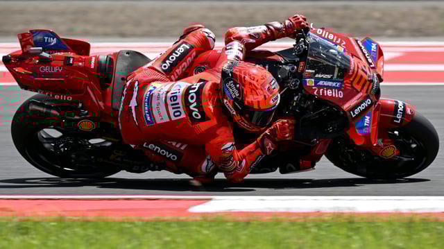 Sturz mit Folgen: Marc Márquez