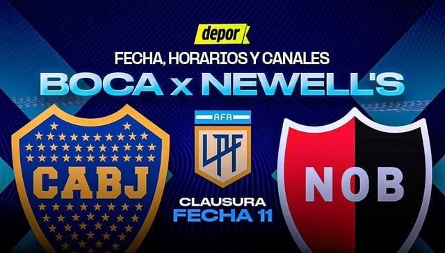 Boca vs. Newell's por Liga Profesional. (Diseño: Christian Marlow)