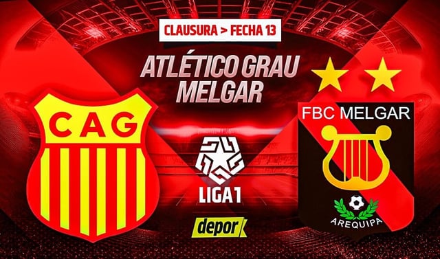 Atlético Grau vs. Melgar por Torneo Clausura. (Diseño: Christian Marlow)