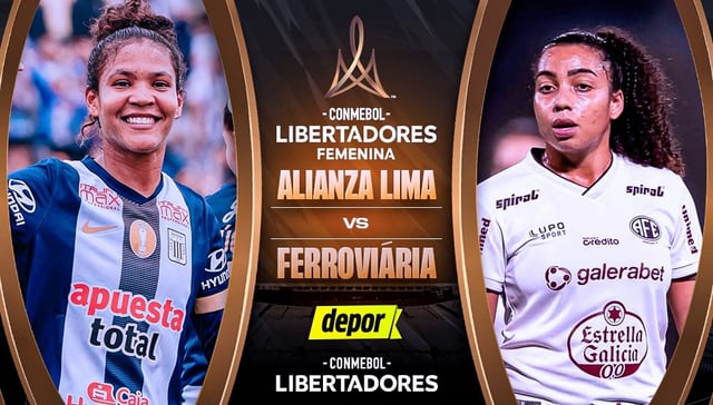 Alianza Lima vs. Ferroviaria por Copa Libertadores Femenina. (Diseño: Christian Marlow)