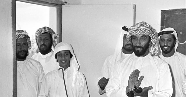 UAE Founding Father, the late Sheikh Zayed bin Sultan Al Nahyan, said 'the wealth of any advanced nation is its educated children'. Photo: @HHmansour / X