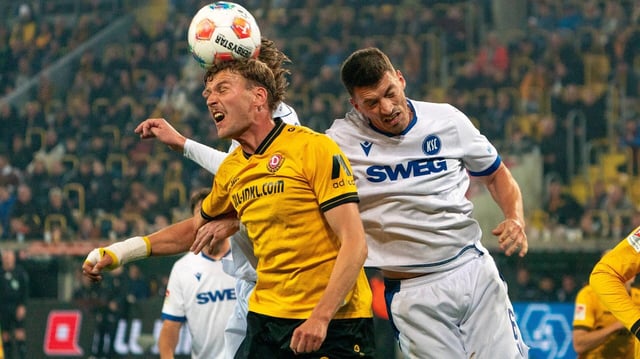 Das 3:3 zwischen Dynamo Dresden und dem Karlsruher SC war ein echtes Spektakel