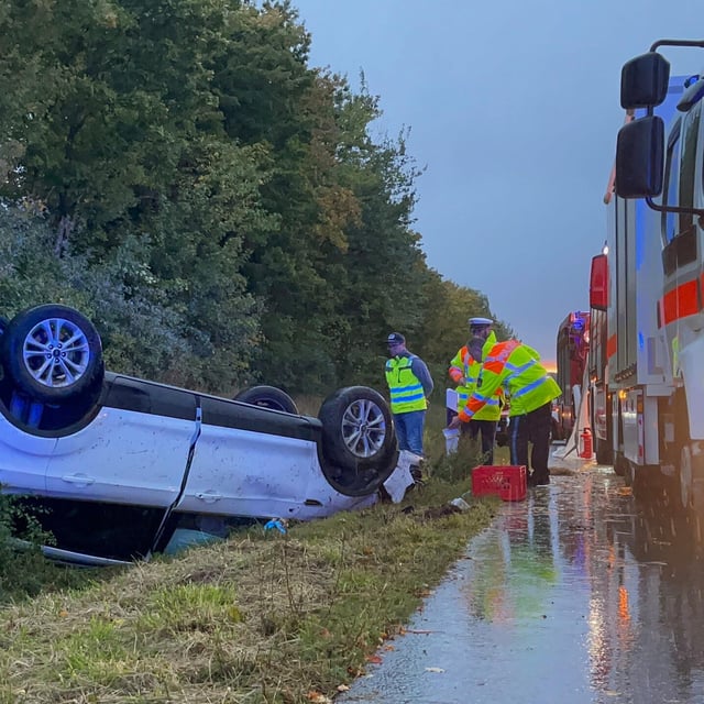 Mutter und Baby sterben bei Unfall auf der A3