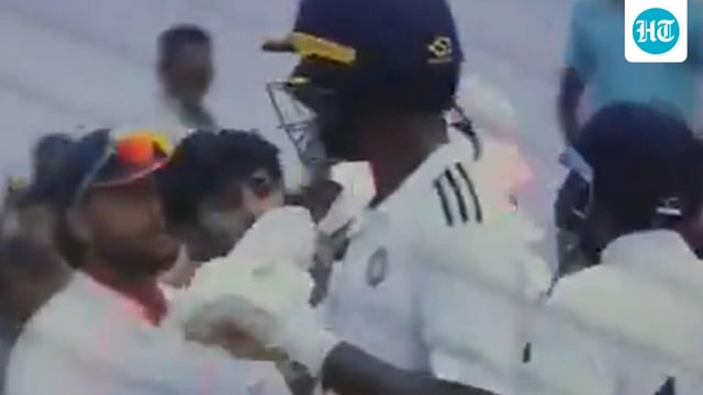 Yash Dhull and Yash Thakur nearly came to blows on the final day of the Irani Cup. 