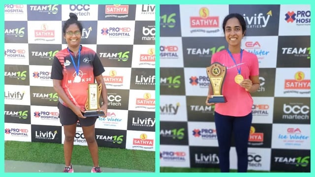Women Singles Finalists Team16 Pickleball Power Play 2025