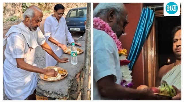 Rajinikanth's images from the trip are earning admiration and love from fans.