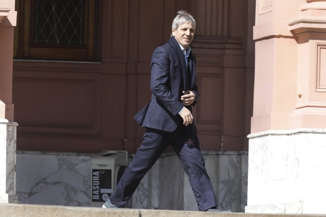 El ministro de Economía, Luis Caputo