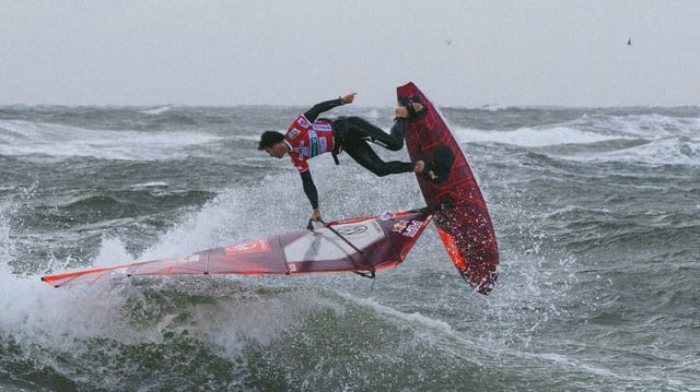 Philip Köster beim Weltcup auf Sylt