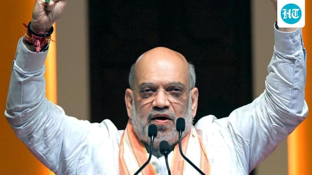 Union home and cooperation minister Amit Shah. (PTI)