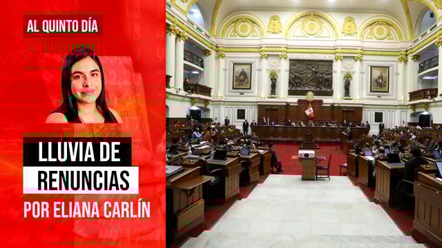 Lluvia de renuncias, por Eliana Carlín