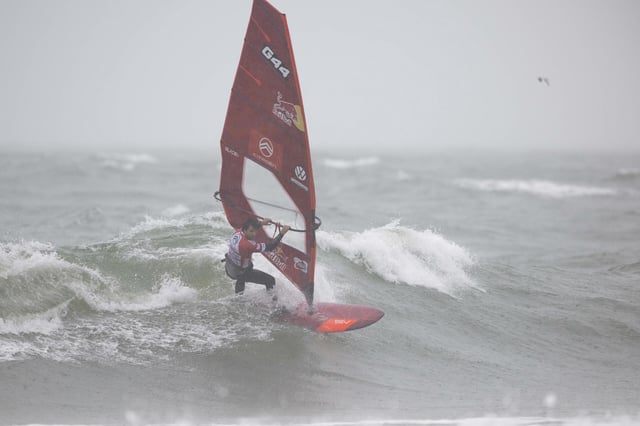 Unter extremen Bedingungen zeigte Philip Köster auf Sylt eine starke Leistung.