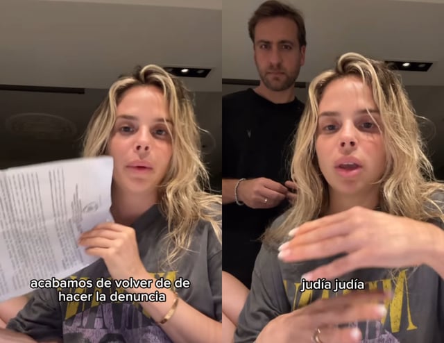 El video que subió la influencer a sus redes sociales.