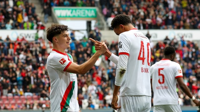 Zwei junge Augsburg-Profis zeigten beim 3:1-Sieg gegen Wolfsburg eine Klasse-Leistung!