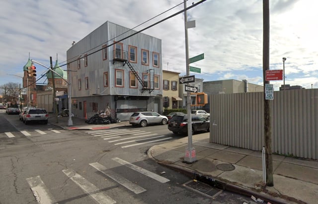 Luis Gonzalez, 34, was stabbed in the abdomen on the corner of Glenmore and Sheffield Aves. in East New York, Brooklyn, on Saturday, Oct. 4, 2025. (Google)