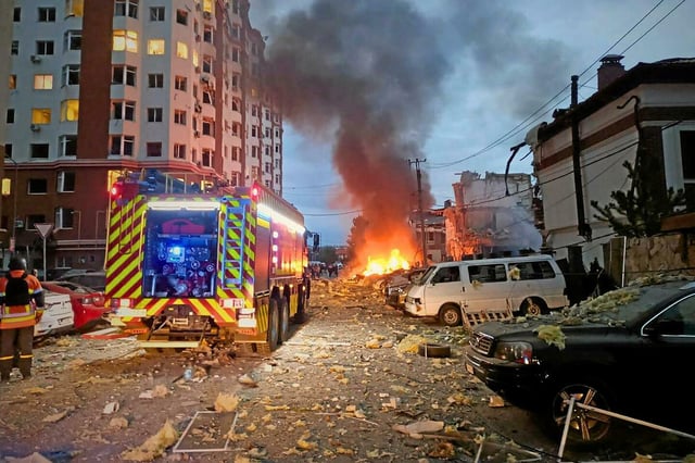 En septembre, l'Ukraine a intercepté 6 % des missiles tirés par Moscou, selon les données publiques de l'armée de l'air ukrainienne collectées par le Centre for Information Resilience. (Photo d'illustration)
