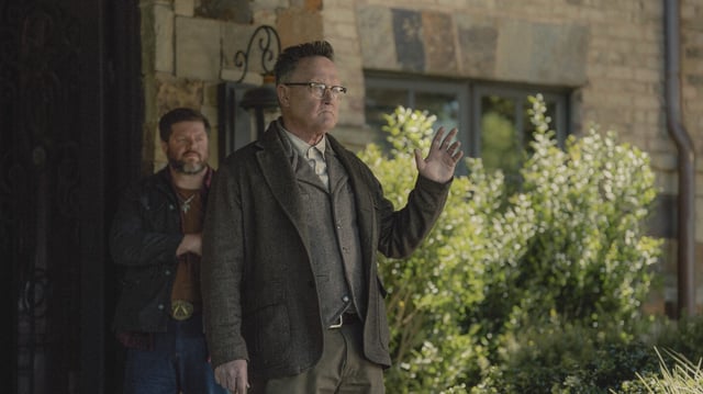 Robert Patrick as Jeremiah Dunmire in Tulsa King, episode 3, season 3, streaming on Paramount+, 2025. Photo Credit: Brian Douglas/Paramount+.