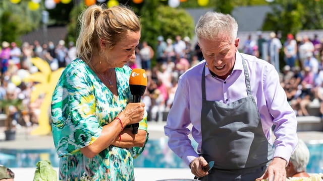 Beim ZDF-Fernsehgarten wurden die Sicherheitsmaßnahmen verschärft, sagt Armin Roßmeier.