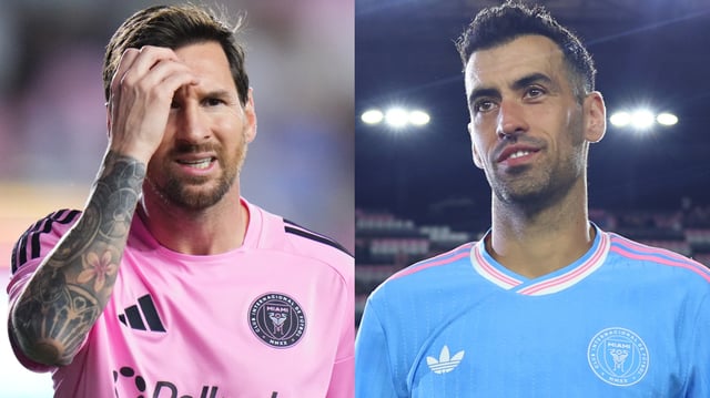 Sergio Busquets Lionel Messi Inter Miami 2025