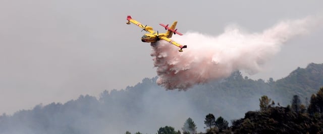 Les flammes ont parcouru 200 hectares depuis dimanche 5 octobre matin.