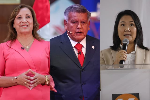 Boluarte, Fujimori y Acuña concentran la mayor influencia política del país. (Foto: Composición)