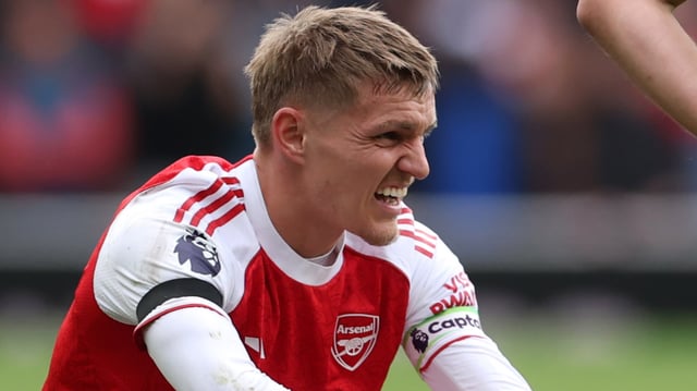 Martin Odegaard Arsenal 2025-26