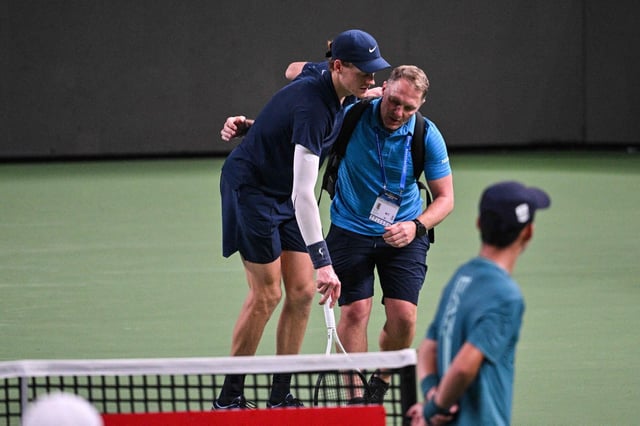 Jannik Sinner se retira por lesión del Masters 1000 de Shanghái.
