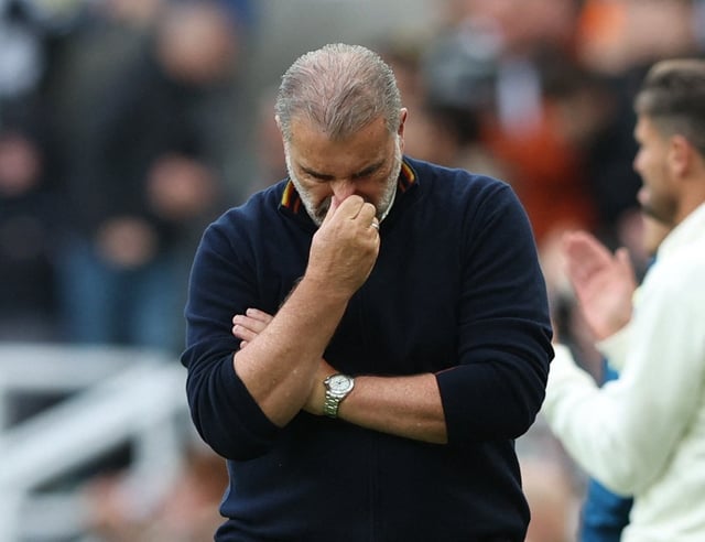 Postecoglou appears to be a man on the brink (Photo: Reuters)