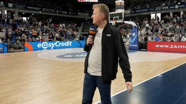 Niners Chemnitz gewinnen bei Heidelberg, in der Halbzeit wird's kurios.