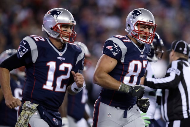 Tom Brady and Rob Gronkowski are still close all these years later.