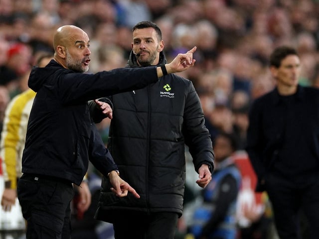 Guardiola, intensidad en cada partido.