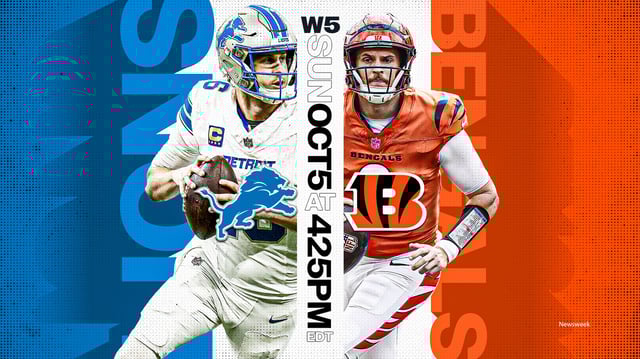 Lions vs Bengals - NFL Week 5
