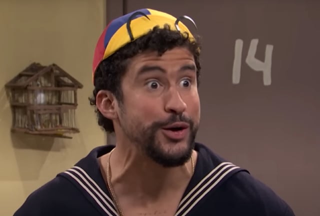 Bad Bunny asume el rol de Quico en el sketch del primer episodio de la temporada 51 de "Saturday Night Live" (Foto: NBC)