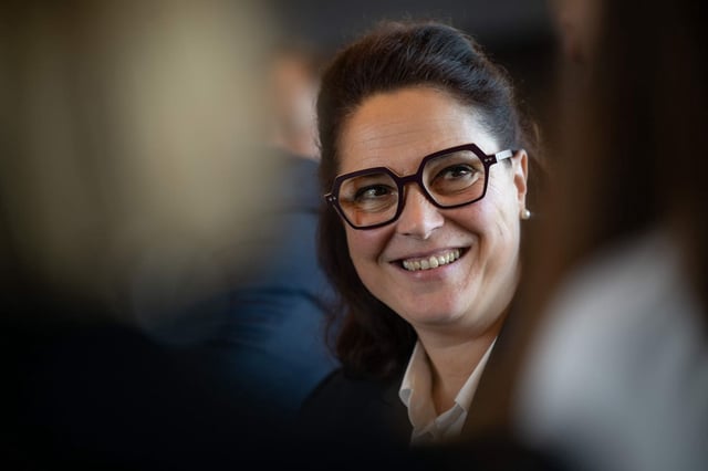 Marina Ferrari, à Dijon, le 5 octobre 2025.