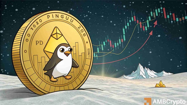 Smart investors love Pudgy Penguins - Is this the sign of a PENGU rally?