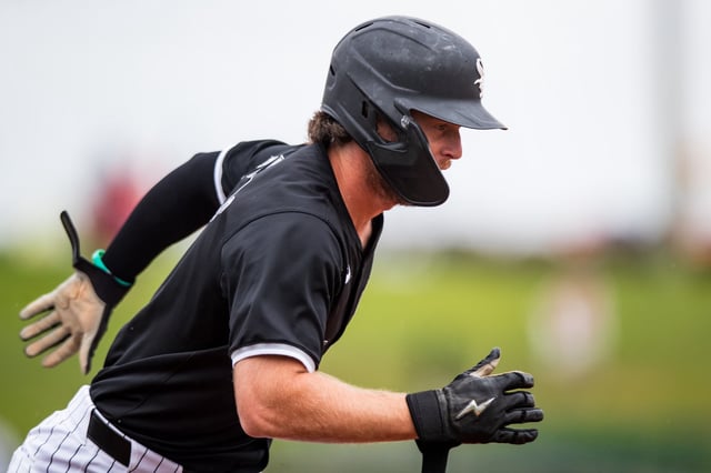 GLENDALE, ARIZONA - MARCH 15: Brett Phillips #1 of the Chicago White Sox runs across the field during the Spring Training game against the Chicago Cubs at Camelback Ranch on March 15, 2024 in Glendale, Arizona. (Photo by John E. Moore III/Getty Images)