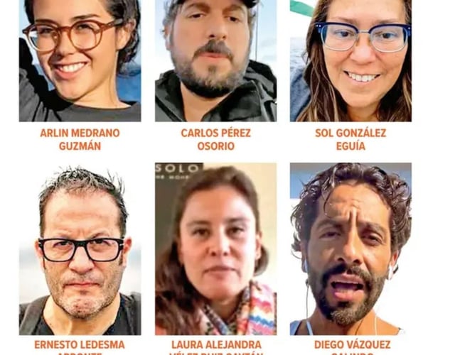 Los mexicanos detenidos