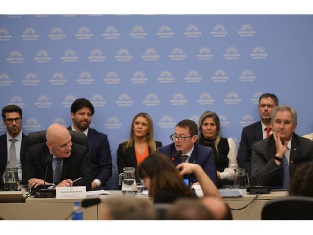 En la última reunion de la Comisión de Presupuesto, todo se centró en Espert a pesar de la presencia de Gubrman y Quirno