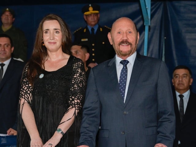 Victoria Villarruel participó de un acto con Gildo Insfrán en Formosa.