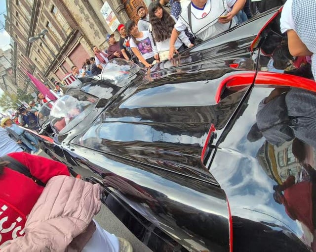 Batman en el Zócalo