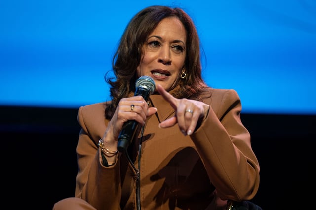 Harris held two events in San Francisco on Sunday, Oct. 5, giving fans ample opportunity to hear her speak about the book.