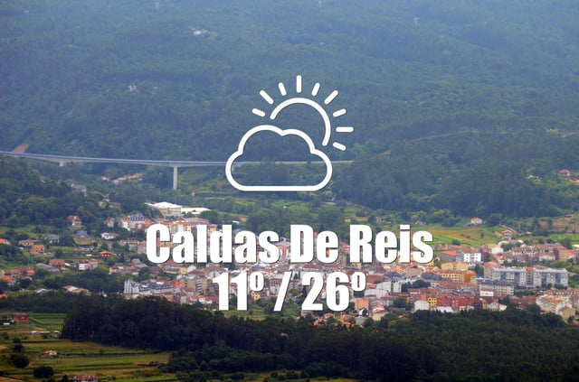 El tiempo en Caldas de Reis: previsión meteorológica para hoy, lunes 6 de octubre