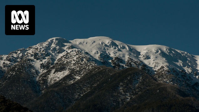 Snow covered Mount Bogong 