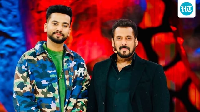 Salman Khan welcomes Bigg Boss OTT 2 winner Elvish Yadav, poking fun at his snake venom controversy during a special task.
