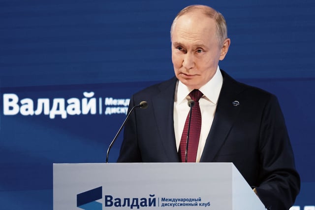 Vladimir Putin advirtió a Estados Unidos que no debe entregar misiles de largo alcance a Ucrania.