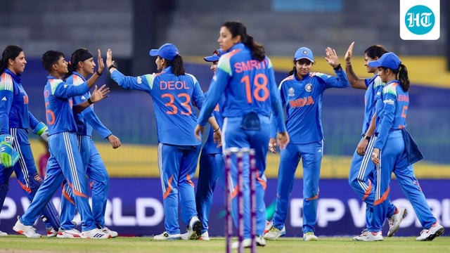 Tensions were already high in the India vs Pakistan Women’s World Cup clash. (Image: X/@BJP4India)