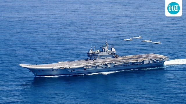 In this image received on Oct. 5, 2025, Indian Navy and Royal Navy bilateral Exercise KONKAN-25 commenced, near the western coast of India.