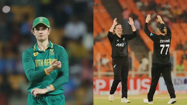 Laura Wolvaardt, Lea Tahuhu and Sophie Devine | Image: BCCI