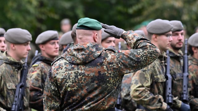 Soldaten und Soldatinnen der Bundeswehr